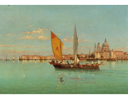 DDSO-1848 Pietro Galter - Rybáři u Santa Maria della Salute v Benátkách