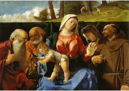 VLL 07 Lorenzo Lotto - Madonna s dítětem a svatými