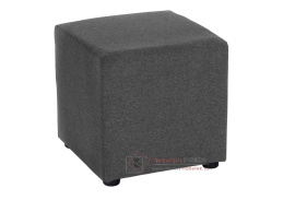 REGOR, taburet čalouněný, látka Savana 05 šedá