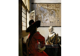 DDSO-2371 Johannes Vermeer - Důstojník a smějící se dívka