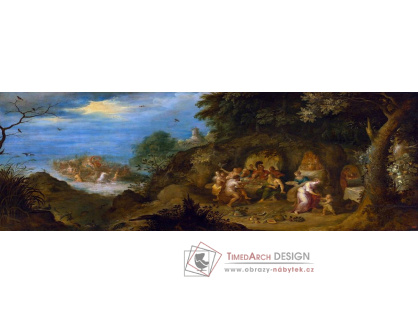 DDSO-4682 Abraham Govaerts a Frans Francken - Svátek bohů