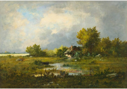 A-7558 Léon Richet - Mlýn u rybníka