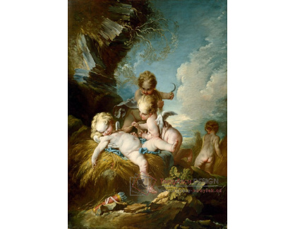 D-6223 Francois Boucher - Amor a senoseč