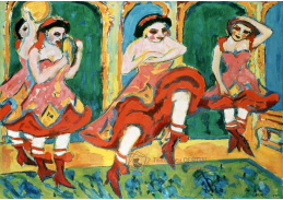 VELK 1 Ernst Ludwig Kirchner - Tanečnice čardáše