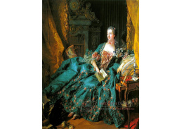 VF325 Francois Boucher - Portrét madame de Pompadour