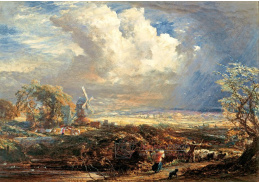 SO XIV-474 Samuel Palmer - Letní bouře v blízkosti Pulborough