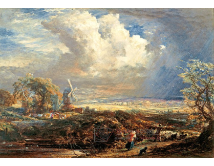 SO XIV-474 Samuel Palmer - Letní bouře v blízkosti Pulborough