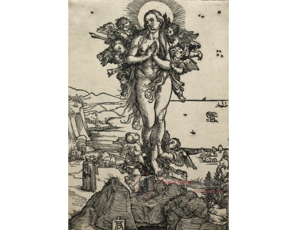 VR12-106 Albrecht Dürer - Extáze Máří Magdalény