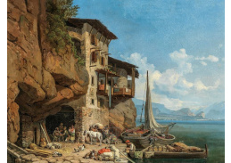 D-9752 Heinrich Bürkel - Osteria of Ponale u Gardského jezera