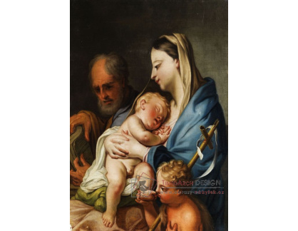 SO VII-17 Jacopo Amigoni - Svatá rodina s Janem Křtitelem
