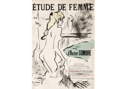 A-239 Henri Toulose-Lautrec - Etude de Femme