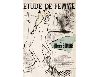 A-239 Henri Toulose-Lautrec - Etude de Femme