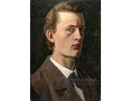 VEM13-72 Edvard Munch - Autoportrét