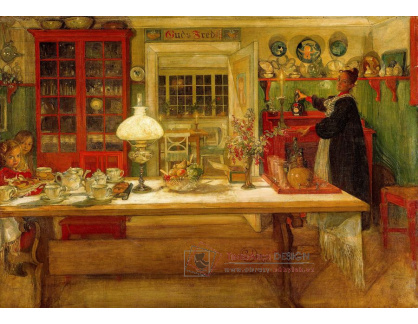 SO XI-152 Carl Larsson - Příprava na hru