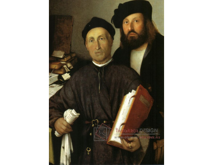 VLL 28 Lorenzo Lotto - Portrét Jana Torré a jeho syna