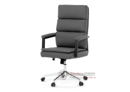 KA-D8104 GREY, kancelářská židle, ekokůže šedá