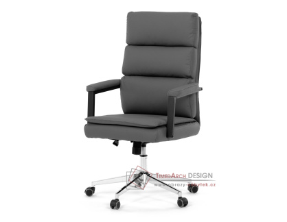 KA-D8104 GREY, kancelářská židle, ekokůže šedá