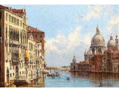 A-1552 Antonietta Brandeis - Canal Grande con la Salute v Benátkách