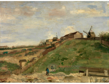 A-3181 Vincent van Gogh - Kopec Montmartre s lomem