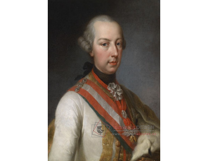 DDSO-2855 Joseph Hickel - Portrét budoucího císaře Josefa II