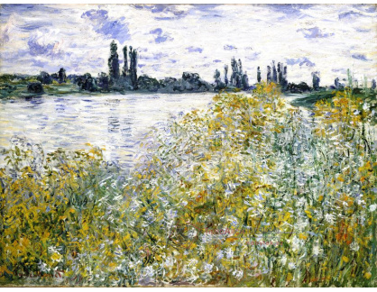 VCM 124 Claude Monet - Květiny poblíž Vetheuil