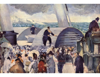 VEM 72 Édouard Manet - Nalodění na Folkestone