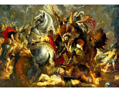 VRU142 Peter Paul Rubens - Vítězství nebo smrt konzula Decius Mus v bitvě