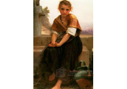 R15-141 Adolph William Bouguereau - Rozbitý džbánek