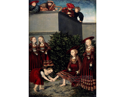 VlCR-109 Lucas Cranach - David a Bathsheba