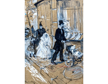 R7-50 Henri Toulose-Lautrec - První přijímání