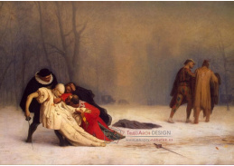 VF203 Jean-Leon Gerome - Po maškarním plese