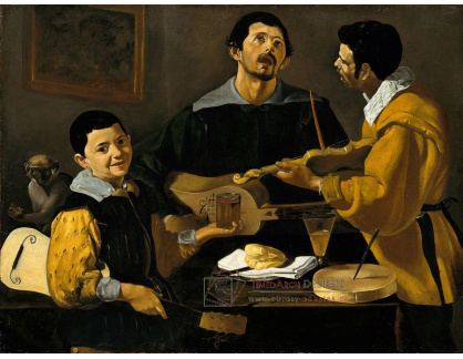 VSO 400 Diego Velazquez - Tři hudebníci