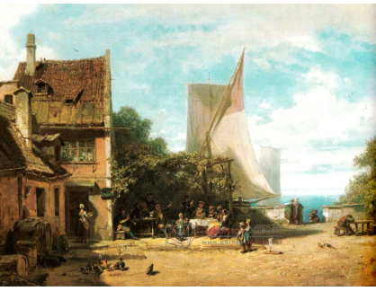 VSO 976 Carl Spitzweg - Hostinec u jezera