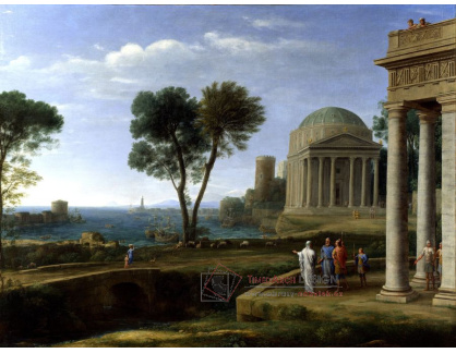 SO IV-398 Claude Lorrain - Aeneas v Delos