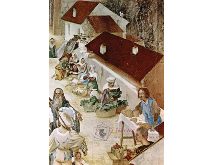 VLL 30 Lorenzo Lotto - Freska Umučení svaté Kláry