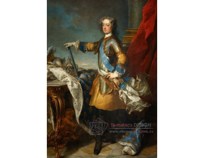 PORT-326 Jean-Baptiste van Loo - Ludvík XV, král Francie a Navarre