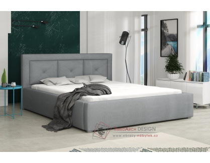 MIRABEL PLUS, čalouněná postel 120x200cm, výběr čalounění