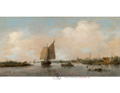 A-2598 Jan van Goyen - Pohled na řeku