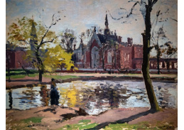 A-3386 Camille Pissarro - Dulwich College v Londýně