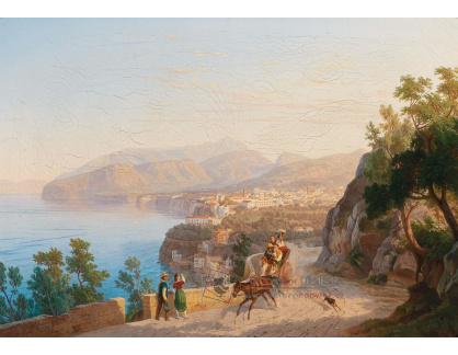 DDSO-4886 Carl Wilhelm Götzloff - Pohled na Sorrento