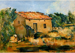 D-7520 Paul Cézanne - Opuštěný dům poblíž Aix-en-Provence