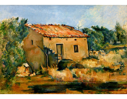 D-7520 Paul Cézanne - Opuštěný dům poblíž Aix-en-Provence