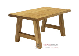 SYSTEM S40207, jídelní stůl 160x90cm, dub rustikální