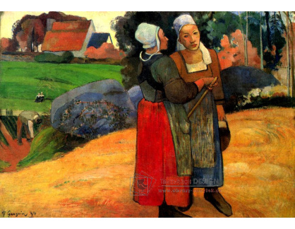 R9-213 Paul Gauguin - Bretaňské vesničanky