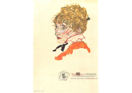 VES 48 Egon Schiele - Portrét Edith Schiele