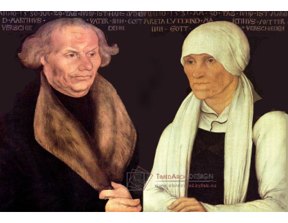 VlCR-75 Lucas Cranach - Portrét Hanse a Margarethe Luther