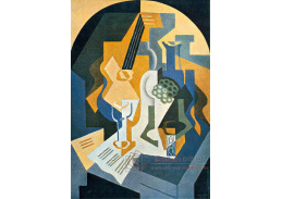 VJG 19 Juan Gris - Zátiší s ovocem a mandolínou