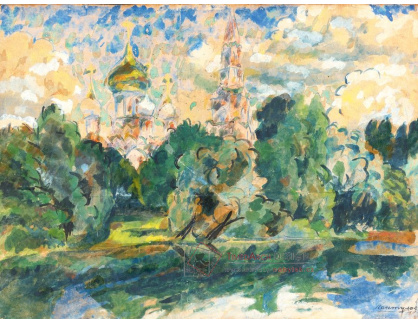 VR-411 Aristarkh Vasiljevič Lentulov - Klášter Novodeviči