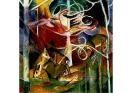 VFM 35 Franz Marc - Jeleni v lese