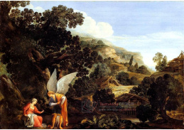 SO IV-385 Carlo Saraceni - Anděl zjevující se Manue